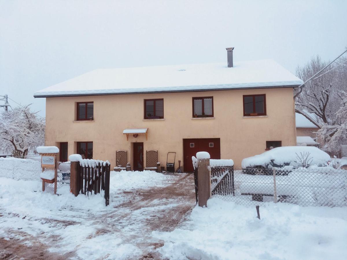Les 3Crokignols, Maison D'Hote Familiale. Saffloz Экстерьер фото